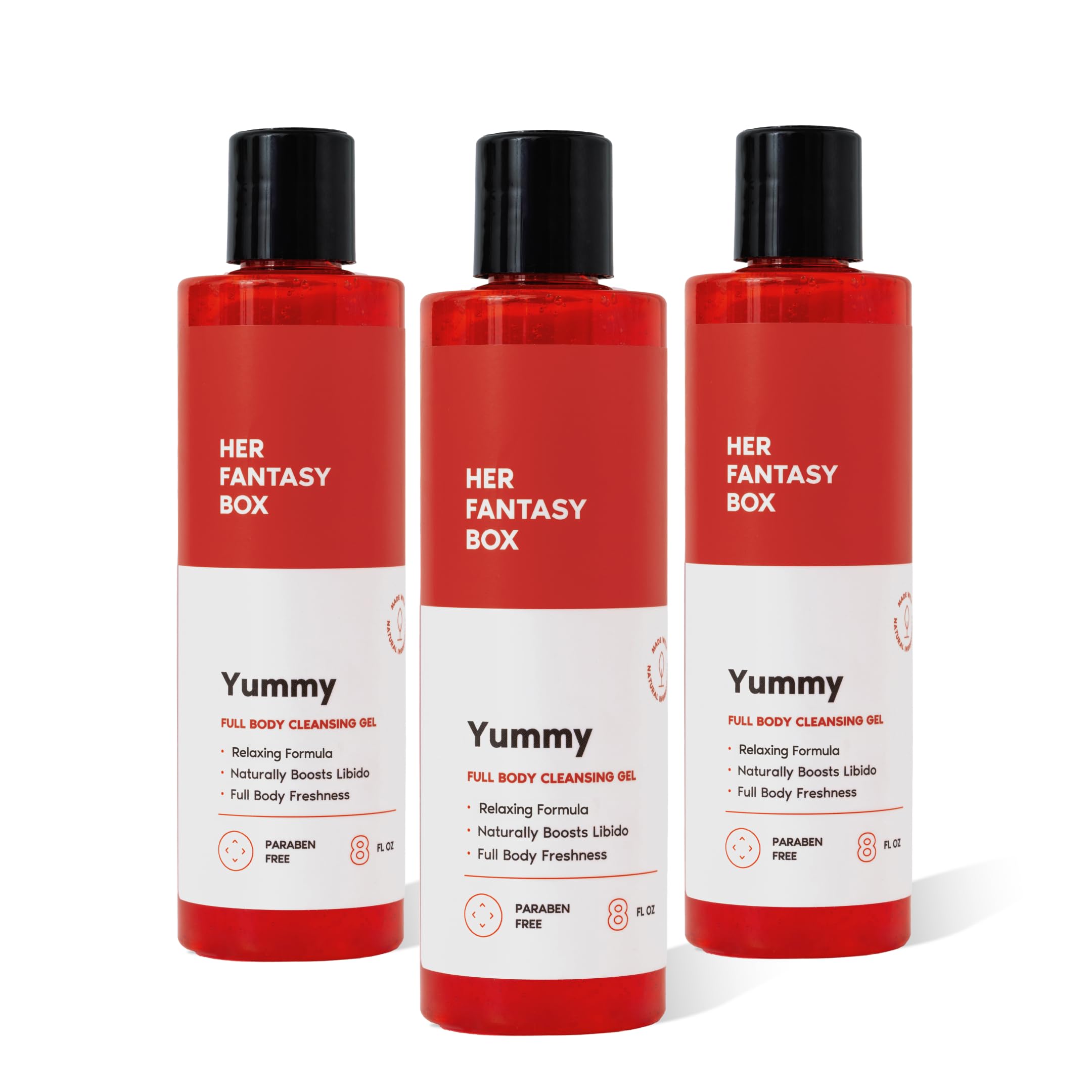 Amazon.com: Her Fantasy Box Yummy | Vegan Feminine Shower Gel - 3